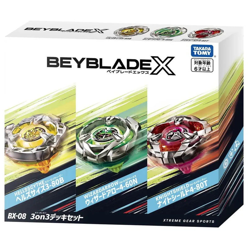 Beyblade X - BX-08 - 3-on3 Starter Set