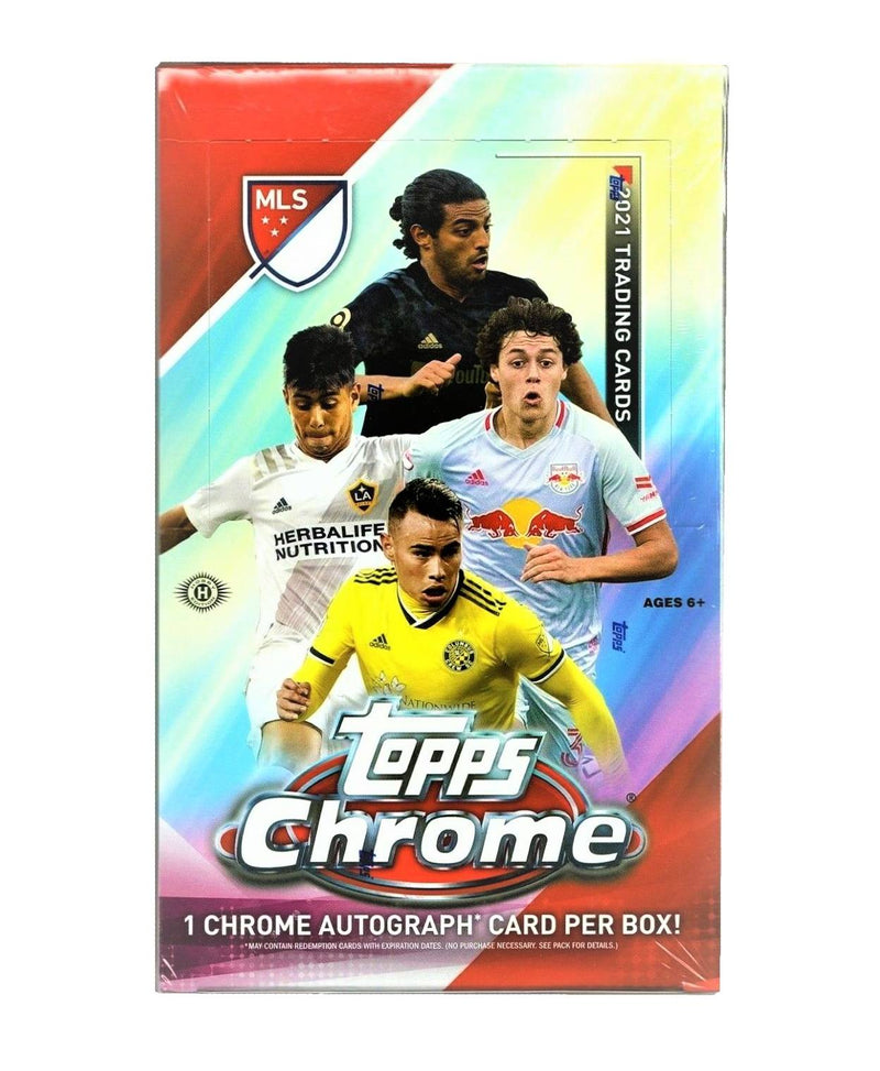 Topps - 2021 Chrome Major League Soccer - Hobby Box