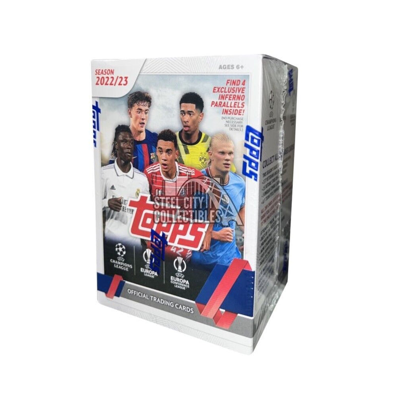 Topps - 2023-24 Club Competitions UEFA Soccer - Blaster Box