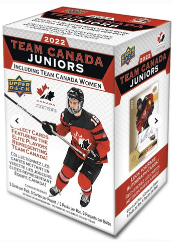 Upper Deck - 2022 Team Canada Juniors Hockey - Blaster Box