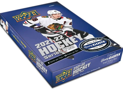 Upper Deck - 2021-22 Series 2 Hockey - Hobby Box