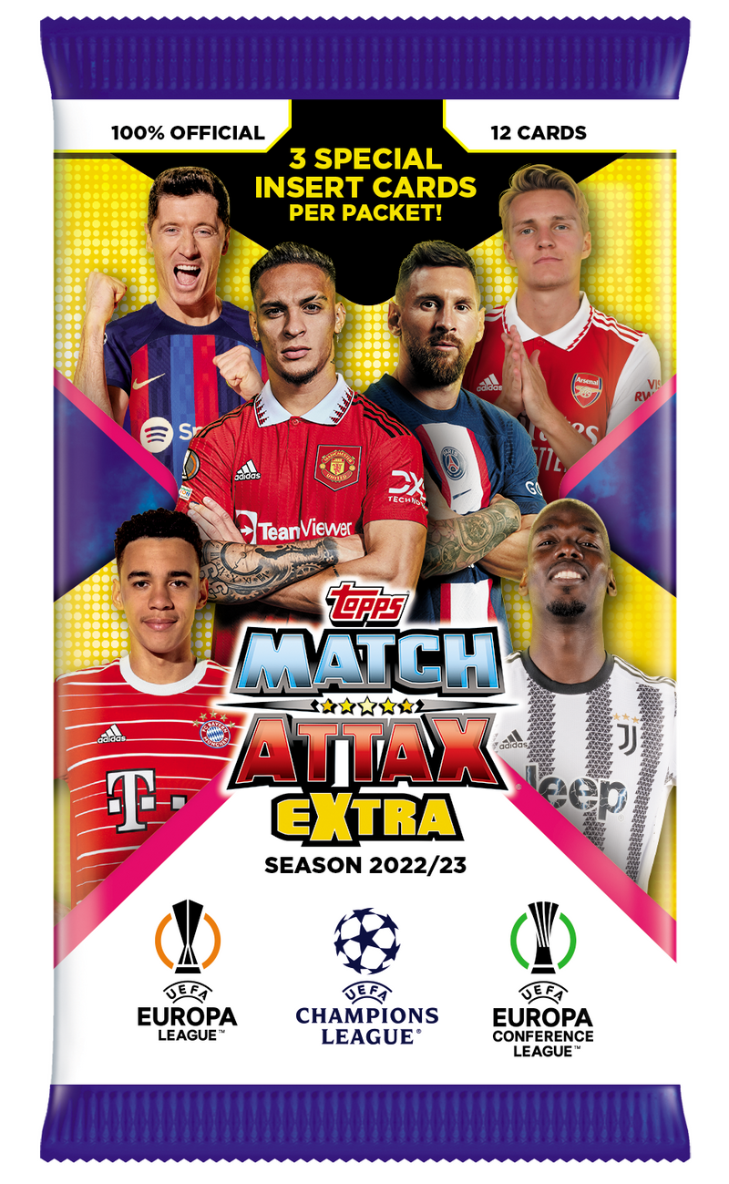 Topps - 2022-23 Match Attax Champions League Soccer - Pack