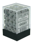 Chessex - CHX 25810 - Opaque Dark Grey / Black 36D6