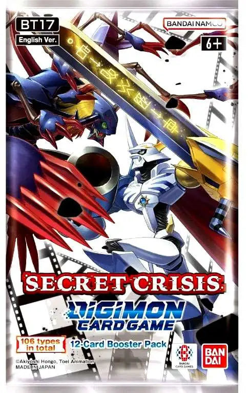 DIGIMON - Secret Crisis - Booster Pack