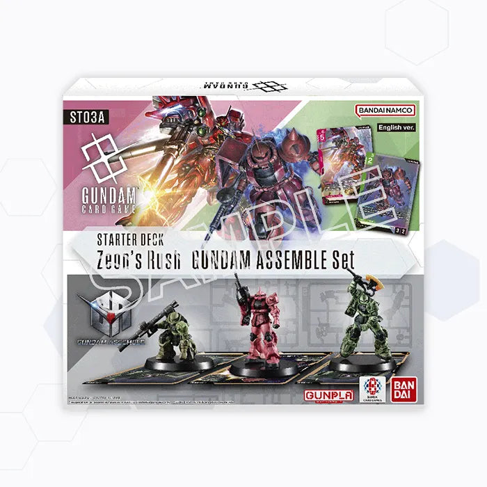 GUNDAM CARD GAME - ST-03A: Zeon's Rush - Assemble Starter Deck
