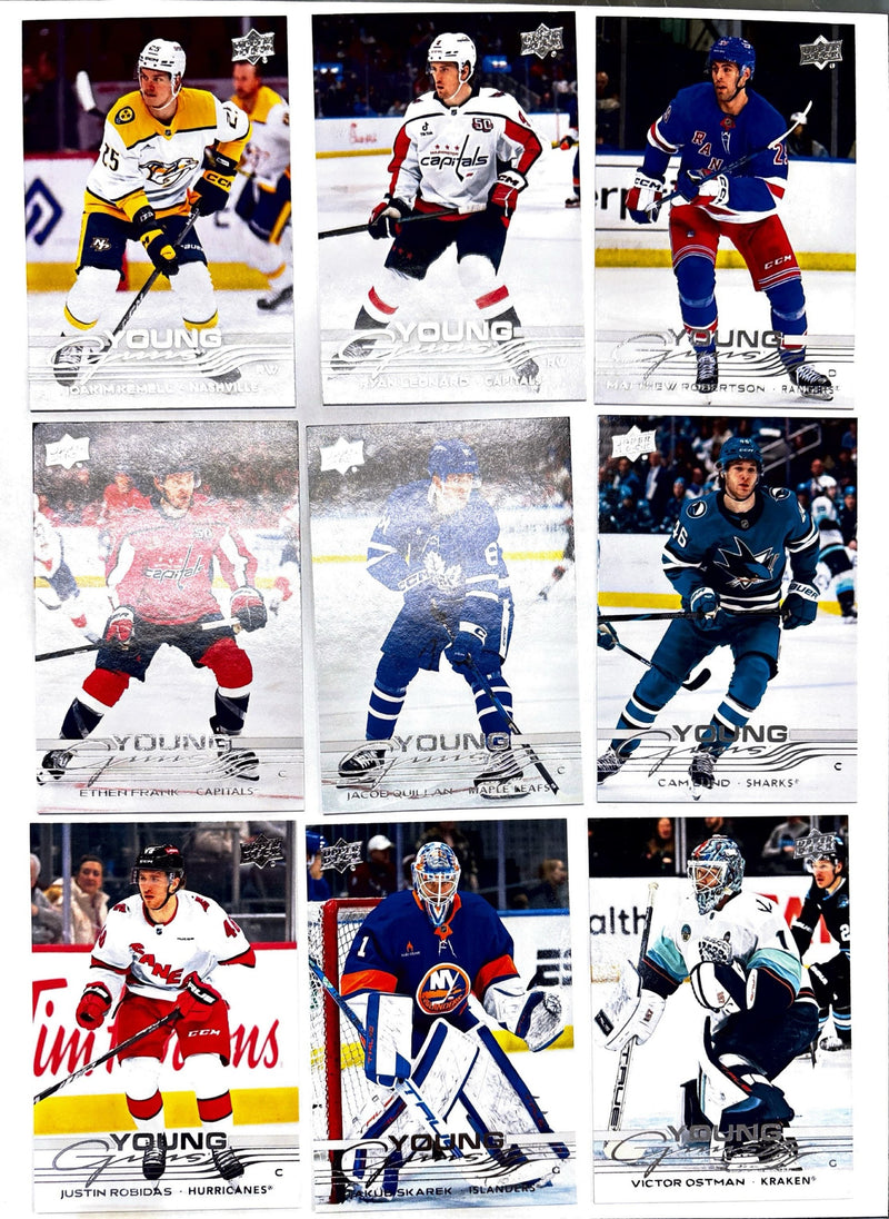 201-250 - 2025-26 UD Series 1 - Young Guns RC [Complete Set]