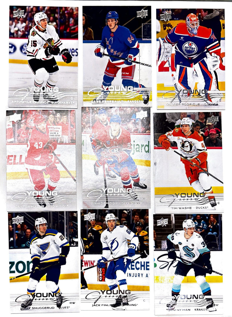 201-250 - 2025-26 UD Series 1 - Young Guns RC [Complete Set]