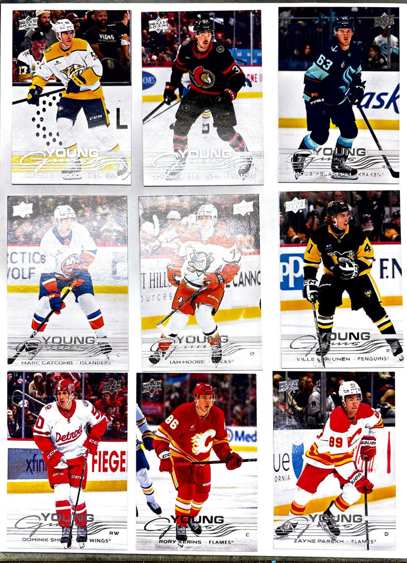 201-250 - 2025-26 UD Series 1 - Young Guns RC [Complete Set]