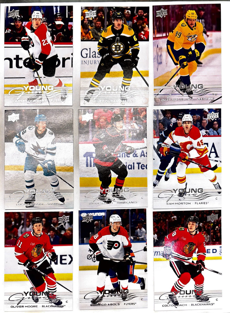 201-250 - 2025-26 UD Series 1 - Young Guns RC [Complete Set]
