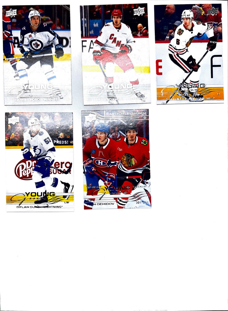201-250 - 2025-26 UD Series 1 - Young Guns RC [Complete Set]