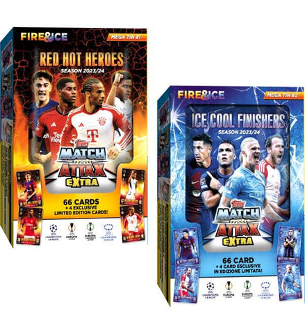 Topps - 2023-24 Match Attax Fire & Ice - Mega Tin
