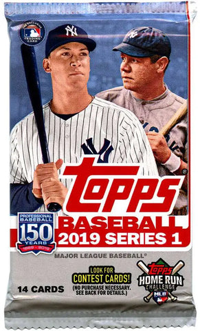 Topps - 2019 Series 1 Baseball - Retail Pack