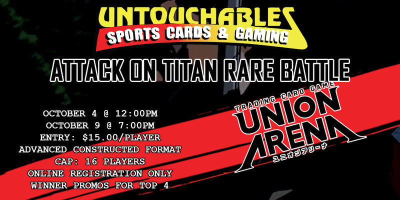 UA - Attack on Titan Rare Battle Event Ticket