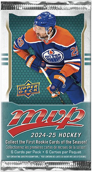 Upper Deck - 2024-25 MVP Hockey - Retail Pack