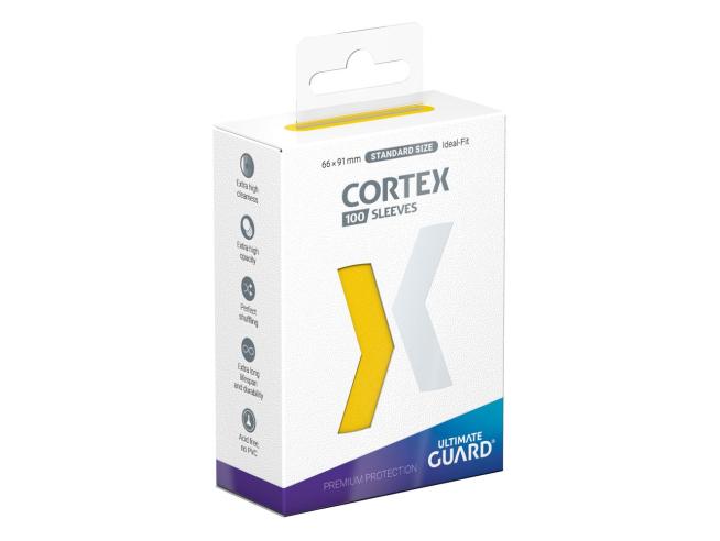 Ultimate Guard - Cortex Glossy: Yellow - 100ct. Sleeves