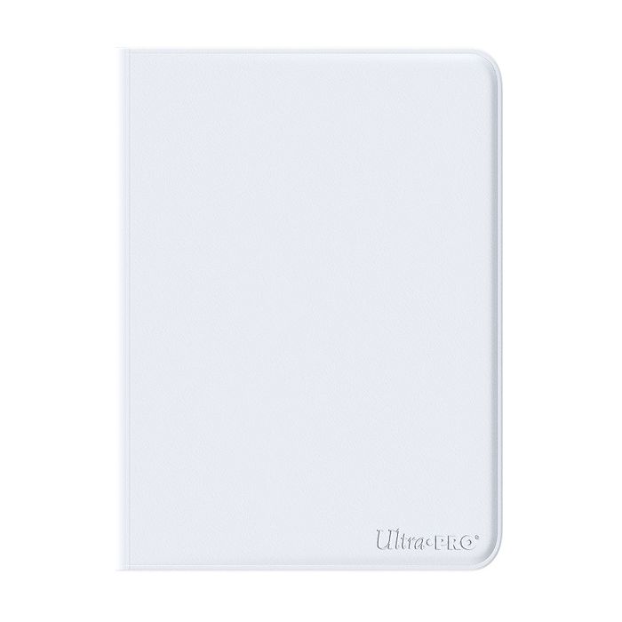 U.P. - 12-Pkt. Zippered Pro-Binder: White - Album