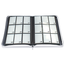 U.P. - 9-Pkt. Zippered Pro-Binder: White - Album