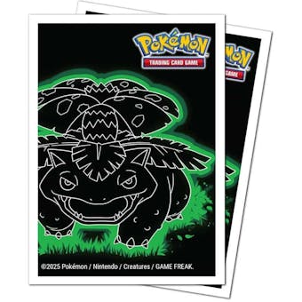 Ultra Pro Deck Protector - Apex Elite Neon Pokemon Card Sleeves Venusaur