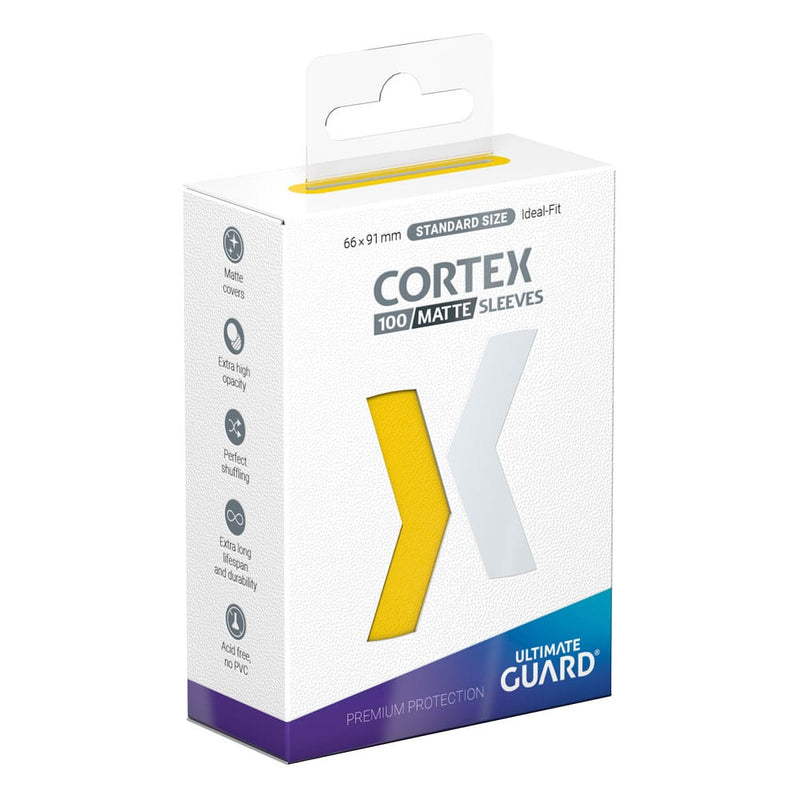 Ultimate Guard - Cortex Matte: Yellow - 100ct. Sleeves