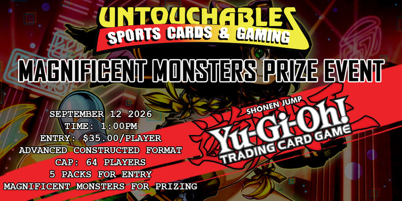 [YGOA] - Magnificent Monsters Event Ticket