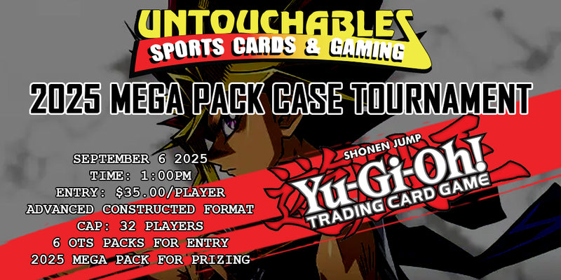 YGO - 2025 Mega Pack Case Tourney Ticket