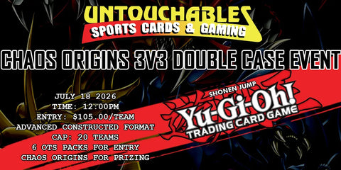 [YGOA] - Chaos Origins 3v3 Double Case Event Ticket