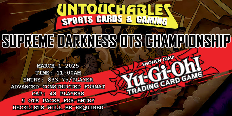 YGO - Supreme Darkness OTS Championships Ticket