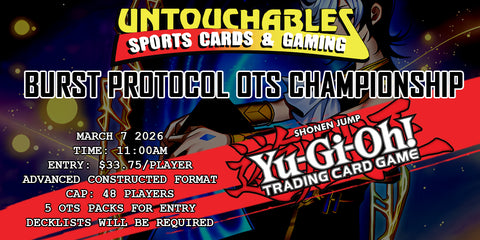 [YGOA] - Burst Protocol OTS Championships Ticket