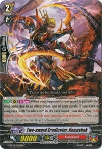 Two-sword Eradicator, Koenshak (G-BT02/050EN) [Soaring Ascent of Gale & Blossom]