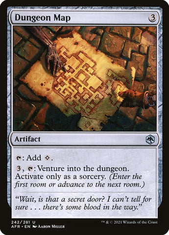 AFR-242 - Dungeon Map - Non Foil - NM