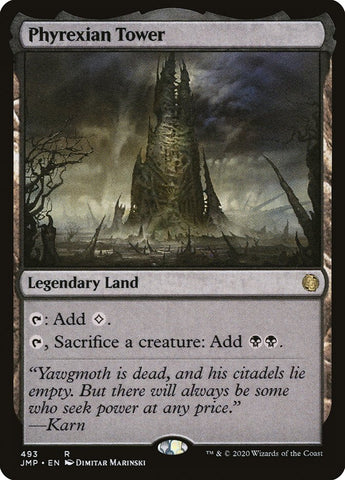 JMP-493 - Phyrexian Tower - Non Foil  - NM
