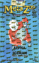 MetaZoo - Cryptid Nation: 2nd Edition - Alpha Iceman - Tribal Theme Deck