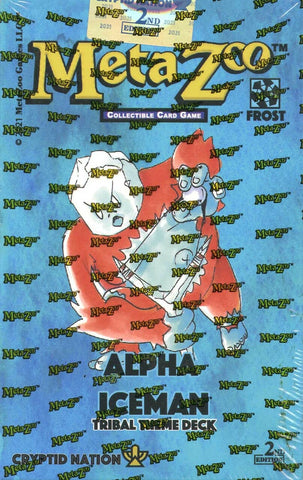 MetaZoo - Cryptid Nation: 2nd Edition - Alpha Iceman - Tribal Theme Deck