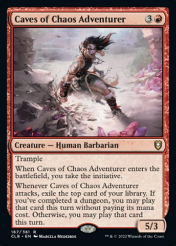 CLB-167 - Caves of Chaos Adventurer - Non Foil  - NM