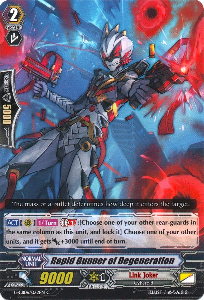 Rapid Gunner of Degeneration (G-CB06/032EN) [Rondeau of Chaos and Salvation]