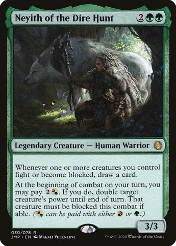 JMP-030 - Neyith of the Dire Hunt - Non Foil  - NM