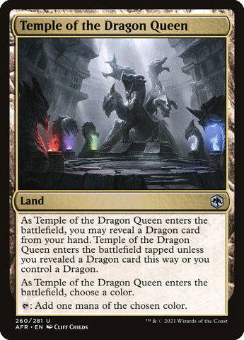 AFR-260 - Temple of the Dragon Queen - Non Foil - NM