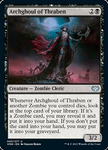 VOW-093 - Archghoul of Thraben - Non Foil - NM
