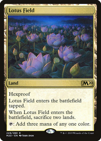 M20-249 - Lotus Field - Non Foil  - NM