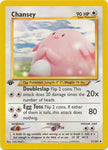 31/105 - Chansey - Uncommon 1st Edition - NM
