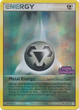 95/110 - Metal Energy - Rare Reverse Holo - NM