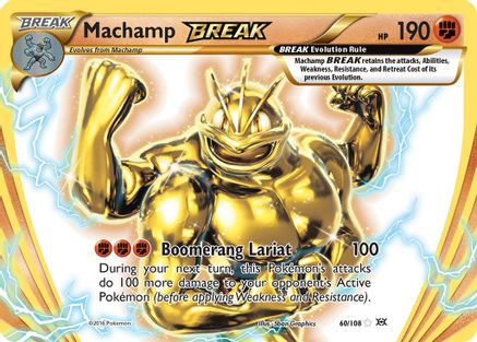 60/108 - Machamp Break -Break Rare - MP