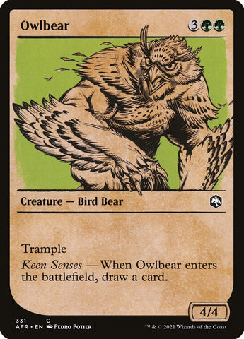 AFR-331 - Owlbear - Non Foil  - NM