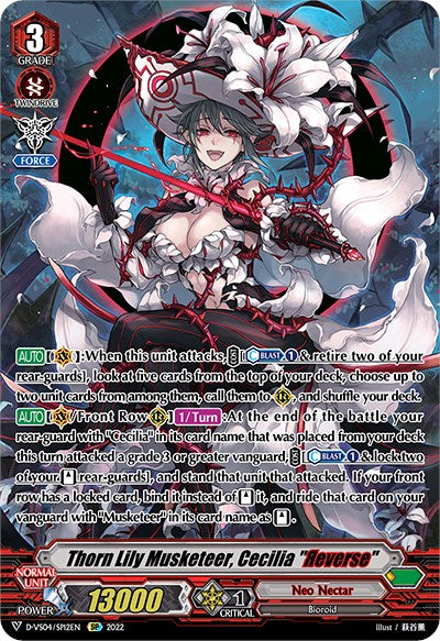 Thorn Lily Musketeer, Cecilia "Reverse" (D-VS04/SP12EN) [V Clan Collection Vol.4]