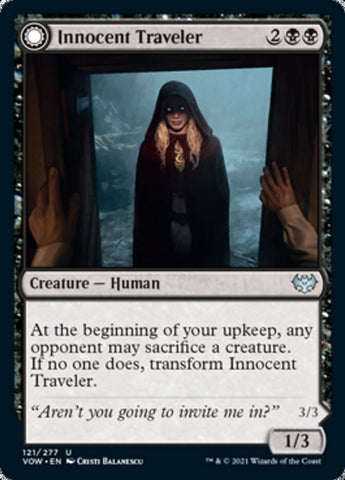 VOW-121 - Innocent Traveler // Malicious Invader -  Non Foil - NM