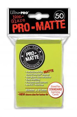 UP Deck Protector Pro Matte Standard - Bright Yellow