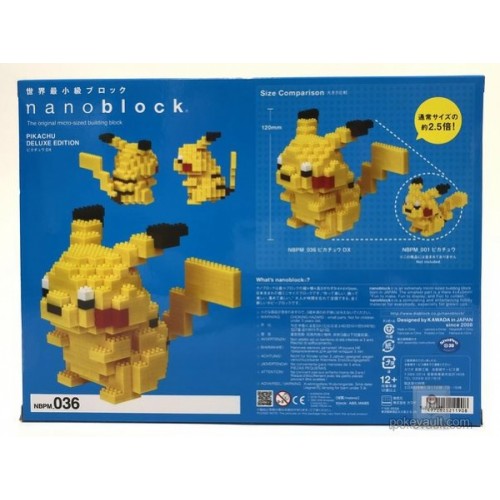 Nanoblock - Pokemon: Pikachu - Figure