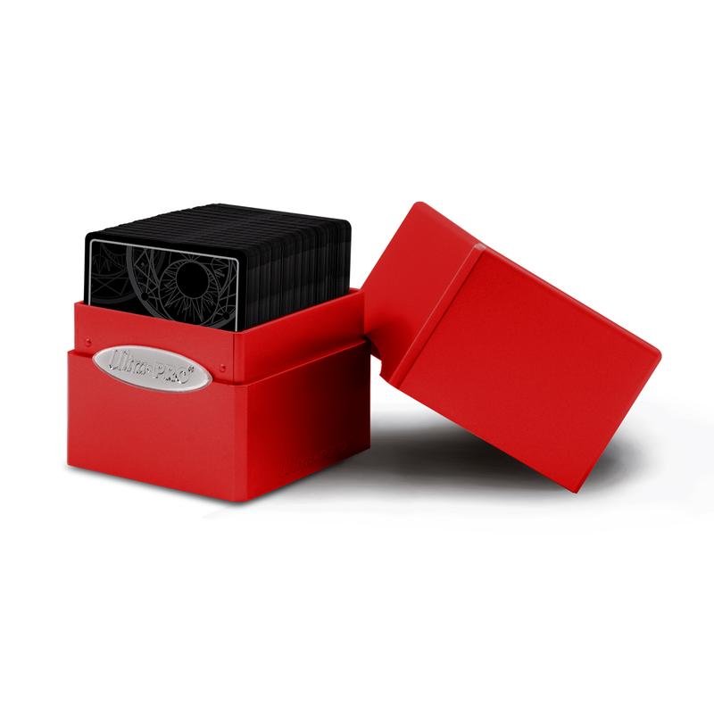 Satin Tower Cubby red