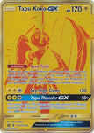 SV93/SV94 - Tapu Koko GX - Gold Secret -  NM