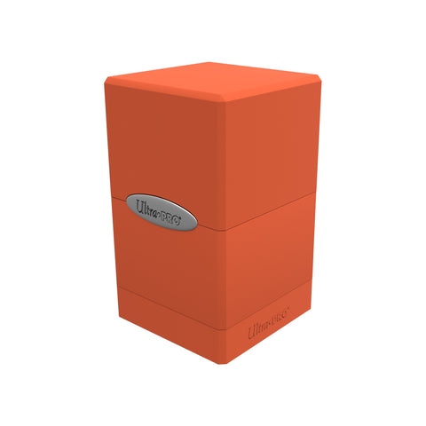 Ultra Pro Satin Tower Pumpkin Orange Deck Box